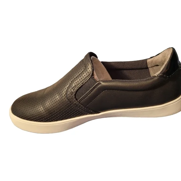 Dr. Scholl's Madison Slip-on Sneakers in Black Smooth •Size 8•NWT - Picture 10 of 12
